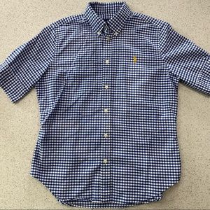 Polo Ralph Lauren Button Up Short Sleeve Shirt -Boys Size L